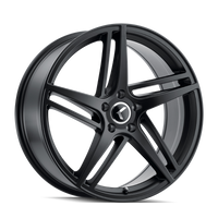 Kraze Milano KR195 Satin Black 18x8 5x114.3 40mm 72.62mm