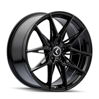 Kraze Evolve 18x8.5" 5x112mm 66.56mm CB +40mm Gloss Black