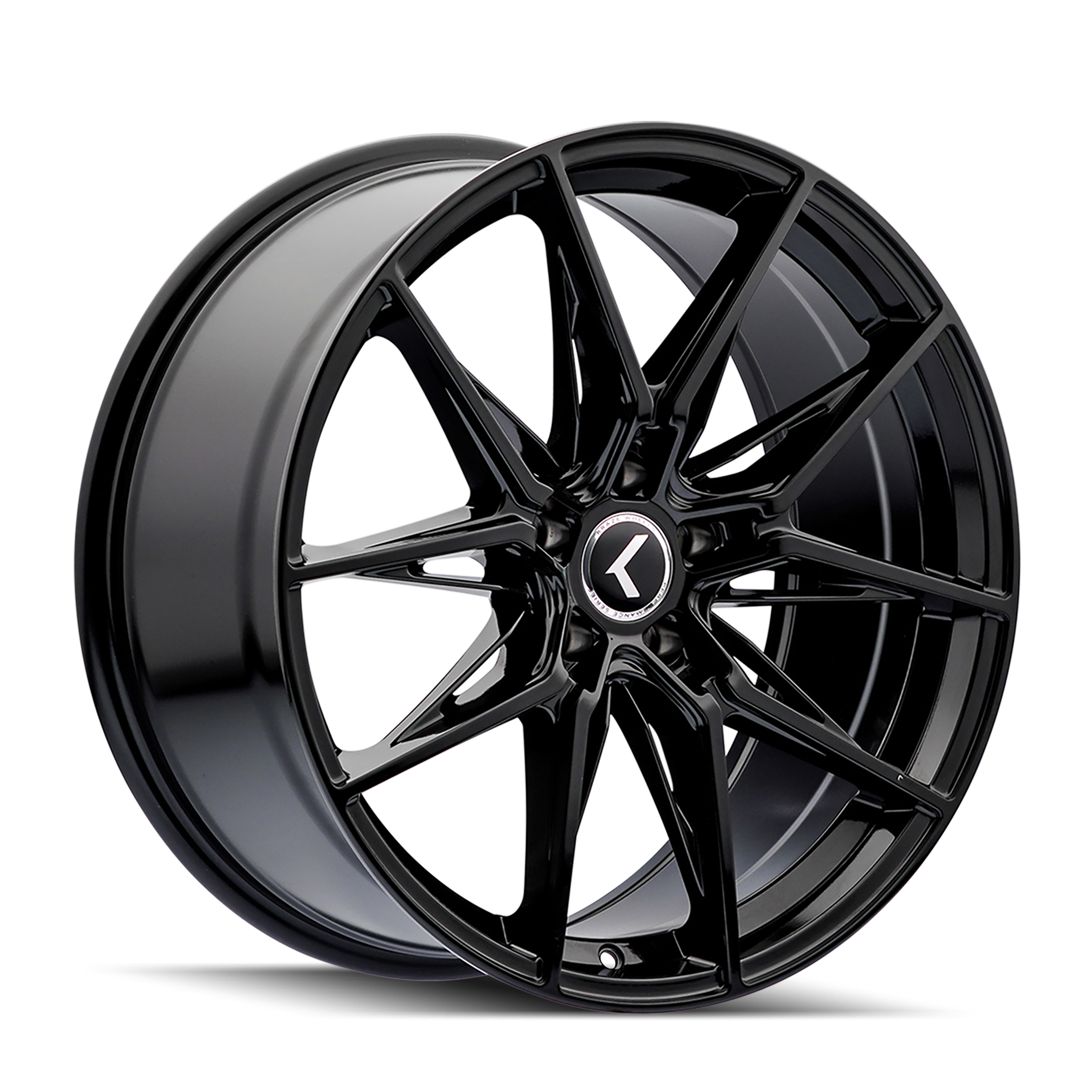Kraze Evolve 18x8.5" 5x112mm 66.56mm CB +40mm Gloss Black