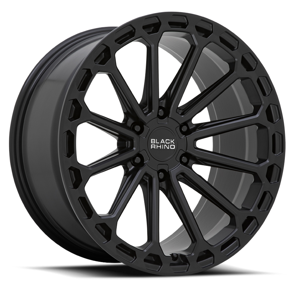 Black Rhino Kaizen BK 20x9.5 +12 6x139.7mm 112.1mm Matte Black