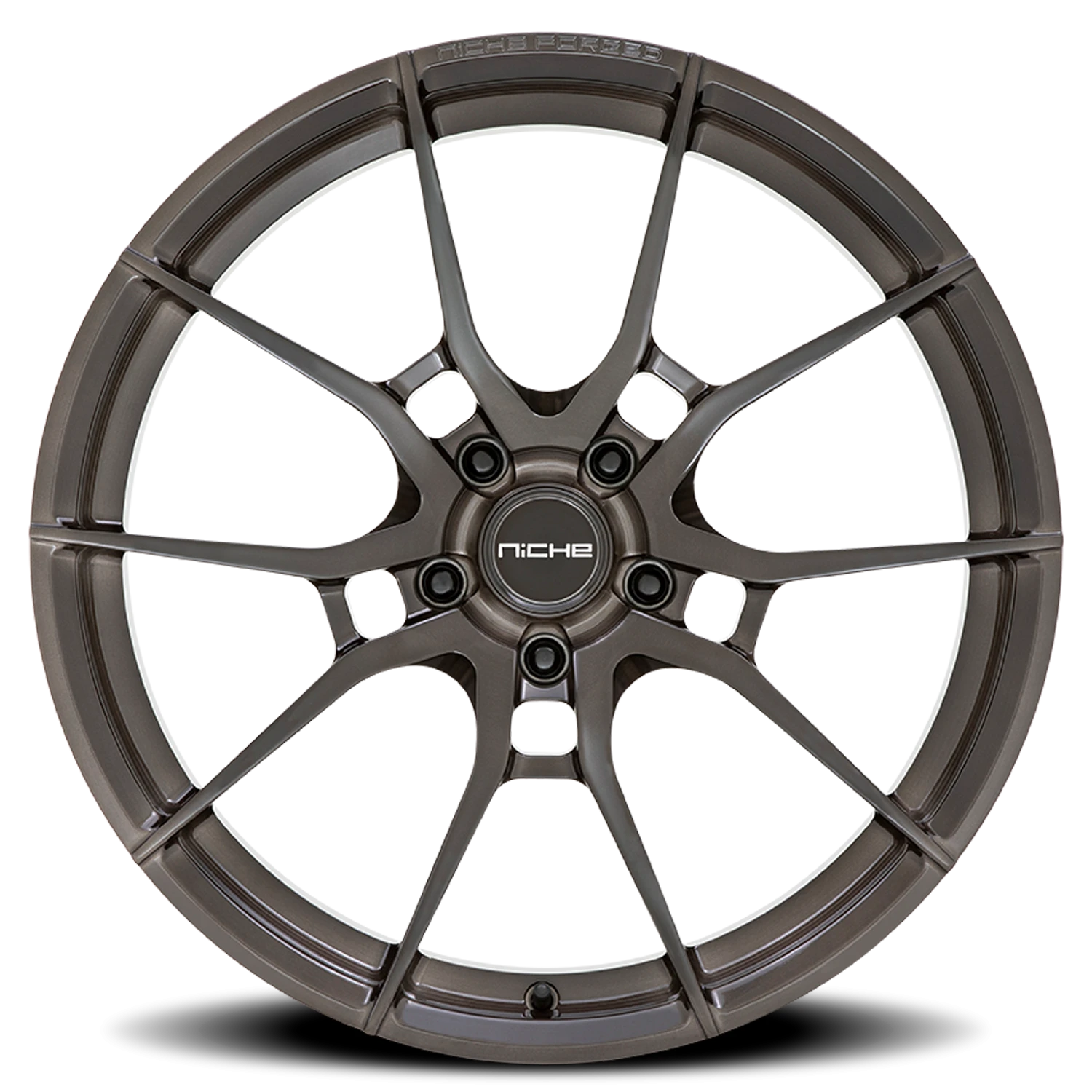 Niche Kanan 20x11.5" 5x120mm 70.7mm CB +52mm Brushed Candy Smoked