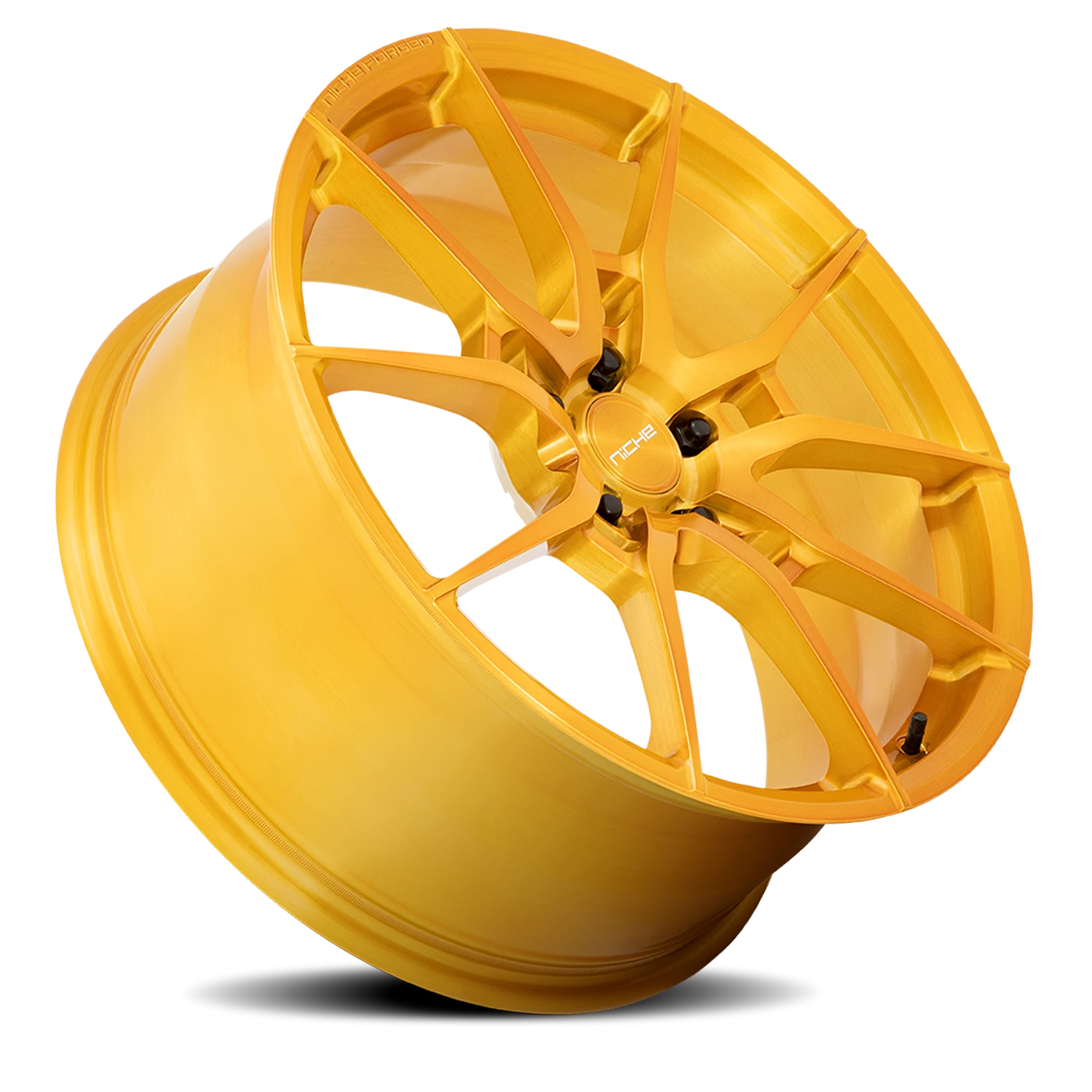 Niche Kanan 20x11" 5x112mm 66.56mm CB +55mm Brushed Candy Gold