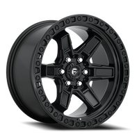 Fuel Kicker 17x9 +12 6x114.3mm 66.06mm Matte Black