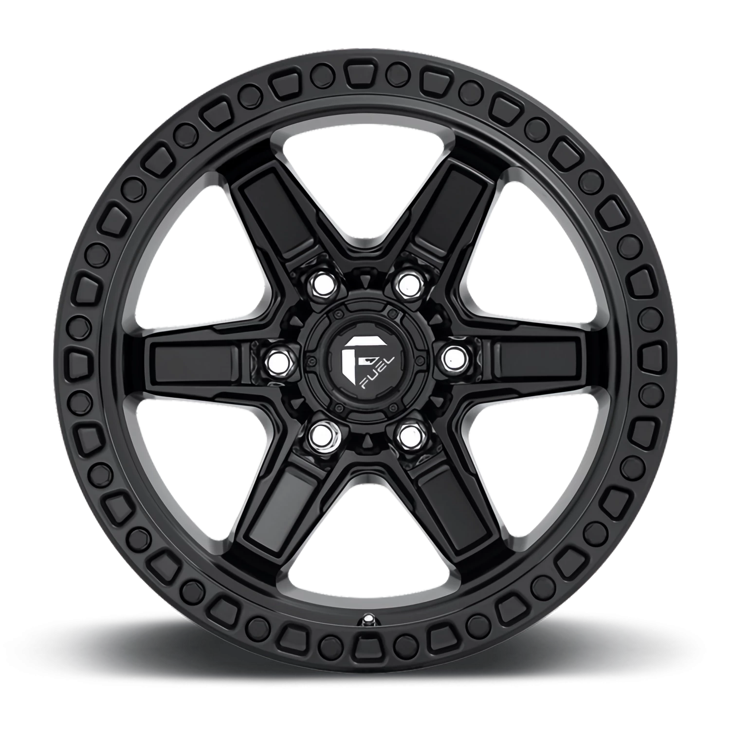 Fuel Kicker 17x9" 6x139.7mm 106.1mm CB +1mm Matte Black