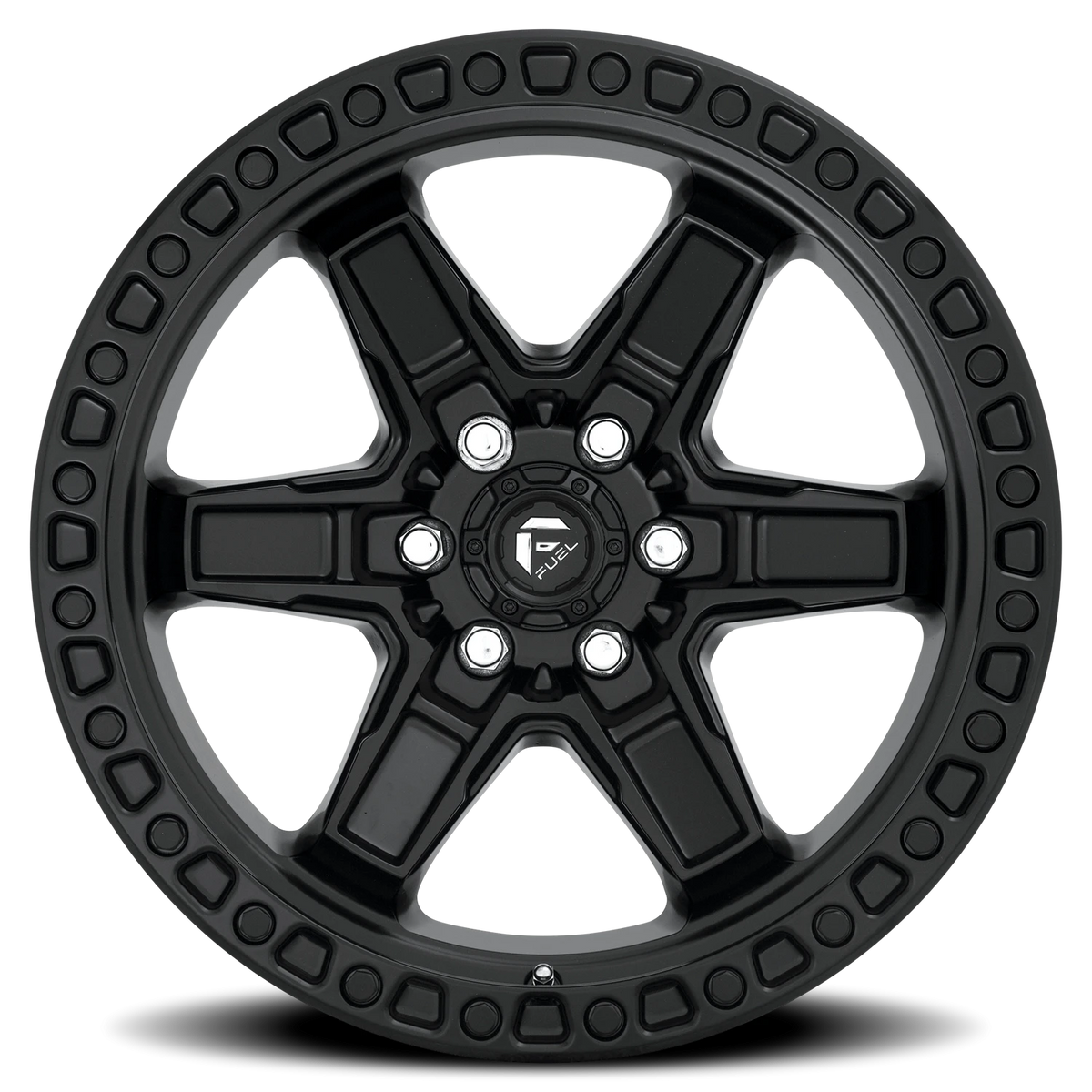 Fuel Kicker 17x9 +1 6x135mm 87.1mm Matte Black