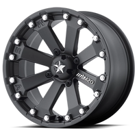 MSA Kore 14x7" 4x110mm 86mm CB -52mm Flat Black Machined
