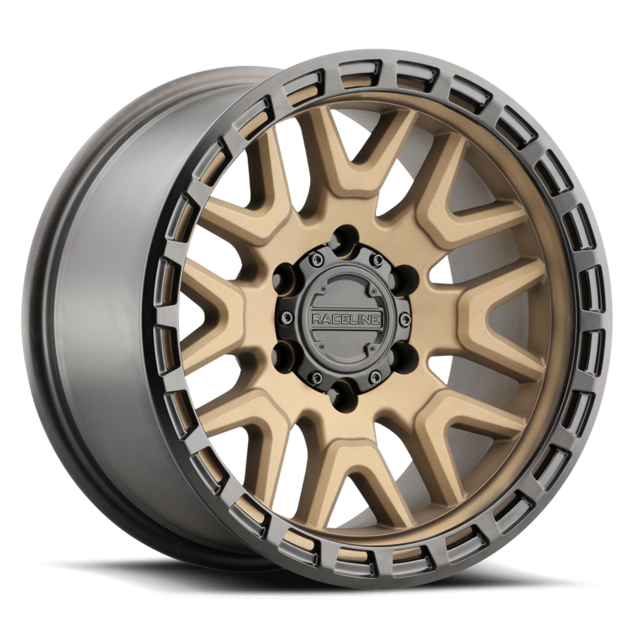 Raceline Krank 18x9" 6x139.7mm 106.1mm CB +18mm Matte Bronze