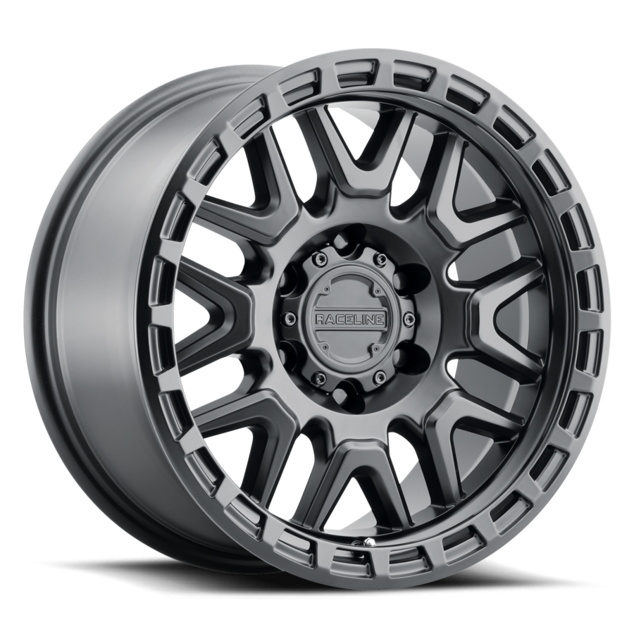 Raceline Krank 18x9" 5x150mm 110.3mm CB +18mm Satin Black