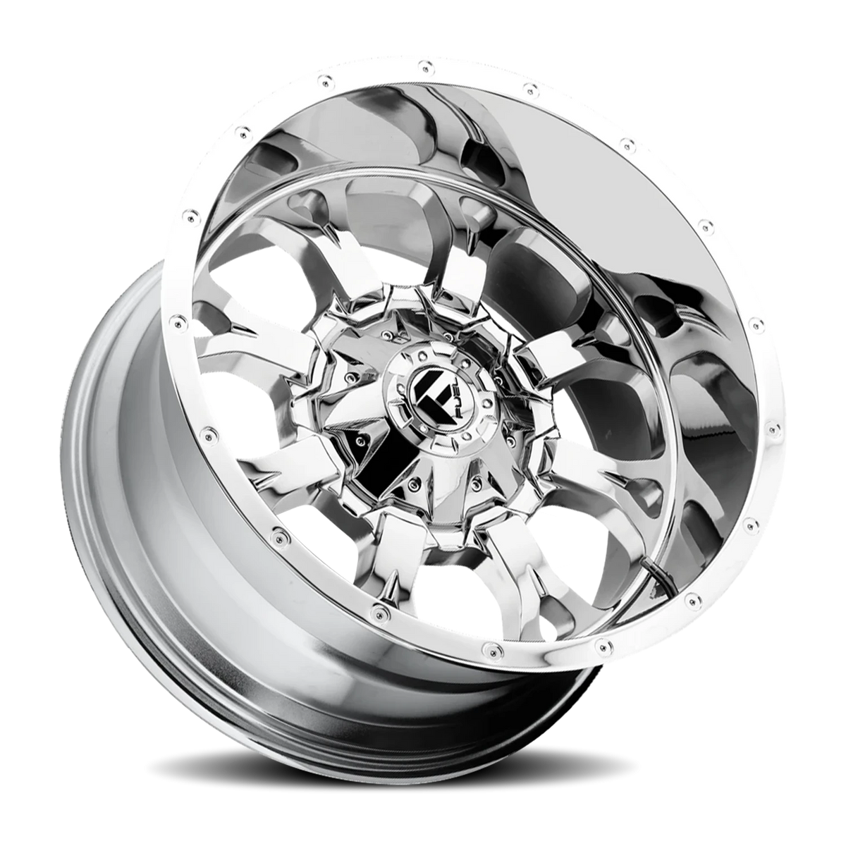 Fuel Krank 17x9 +1 8x165.1mm 125.2mm Chrome