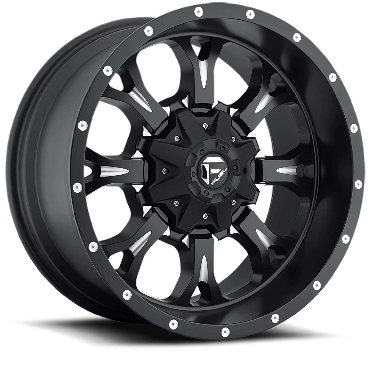Fuel Krank 20x9" 5x114.3mm 78.1mm CB +1mm Matte Black Milled