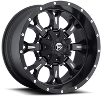 Fuel Krank 20x9" 5x114.3mm 78.1mm CB +1mm Matte Black Milled