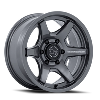 Black Rhino Kuma 17x8.5" 6x139.7mm 106.1mm CB +25mm Gloss Gunmetal
