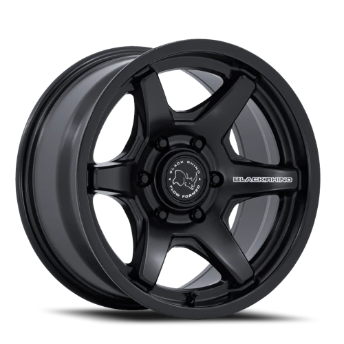 Black Rhino Kuma 17x8.5" 6x139.7mm 106.1mm CB 0mm Matte Black