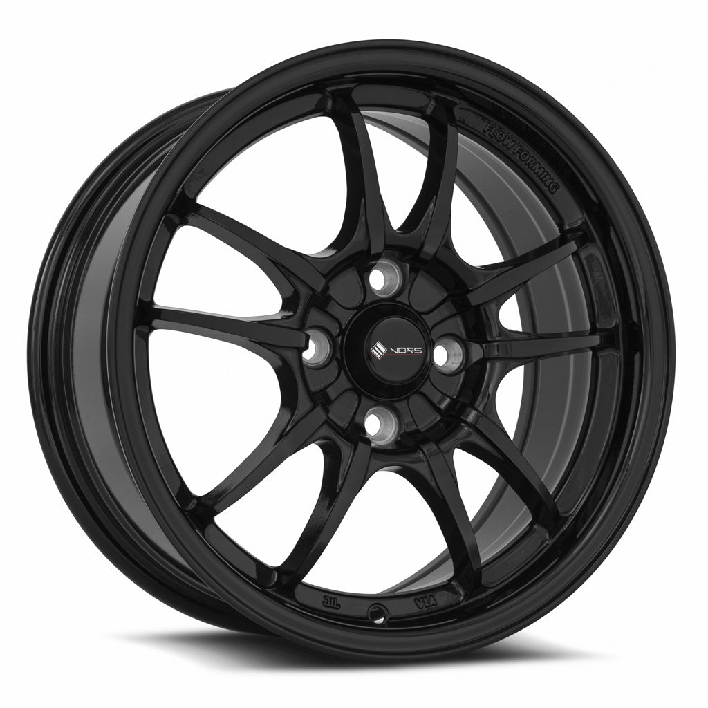 Vors LT10 15x7 40 4x100mm 73.1mm Gloss Black