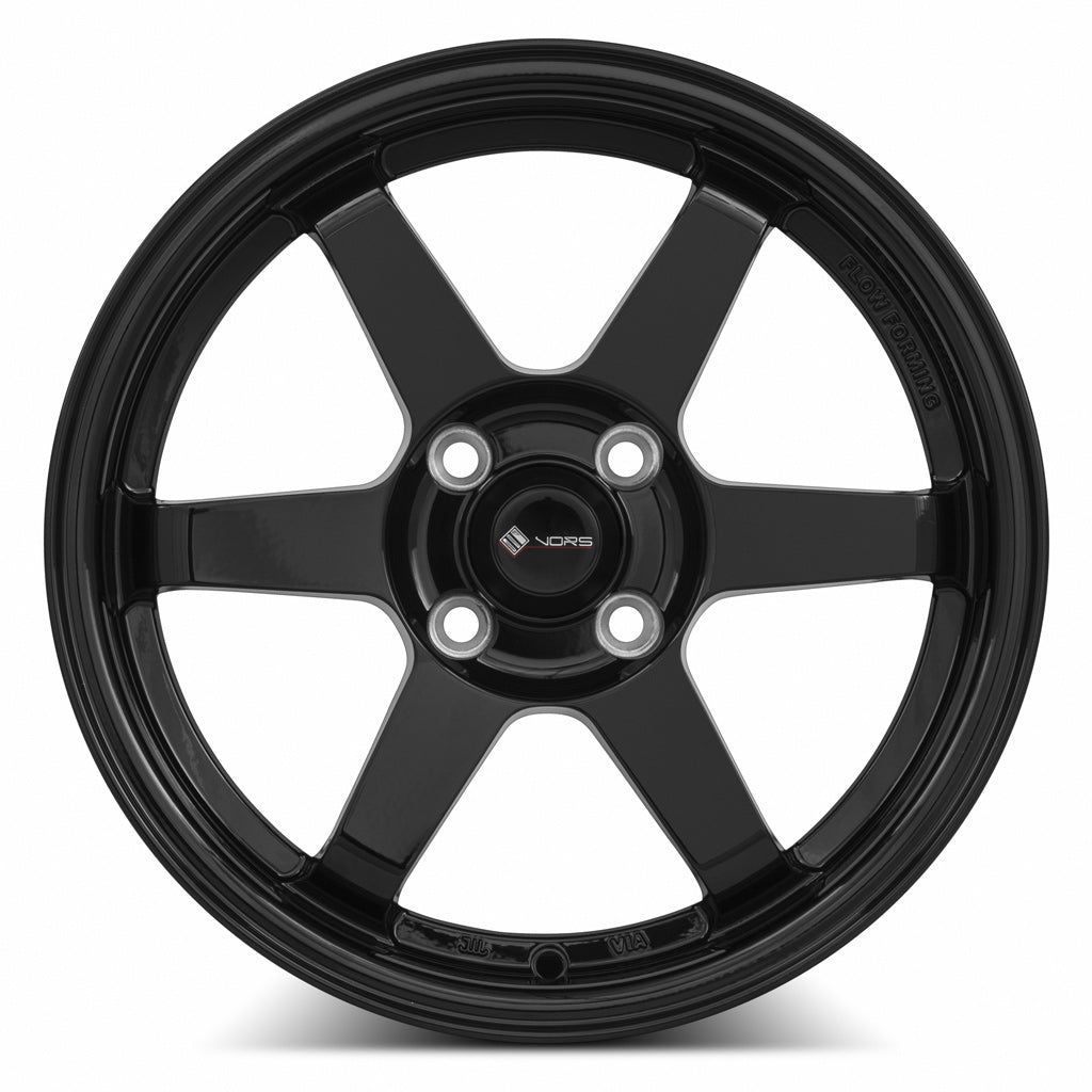 Vors LT37 15x7 40 4x100mm 73.1mm Gloss Black