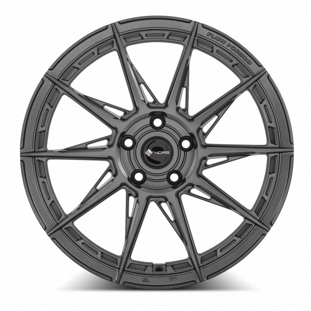 Vors LT55 18x8 35 5x120mm 73.1mm Gloss Gun Metal