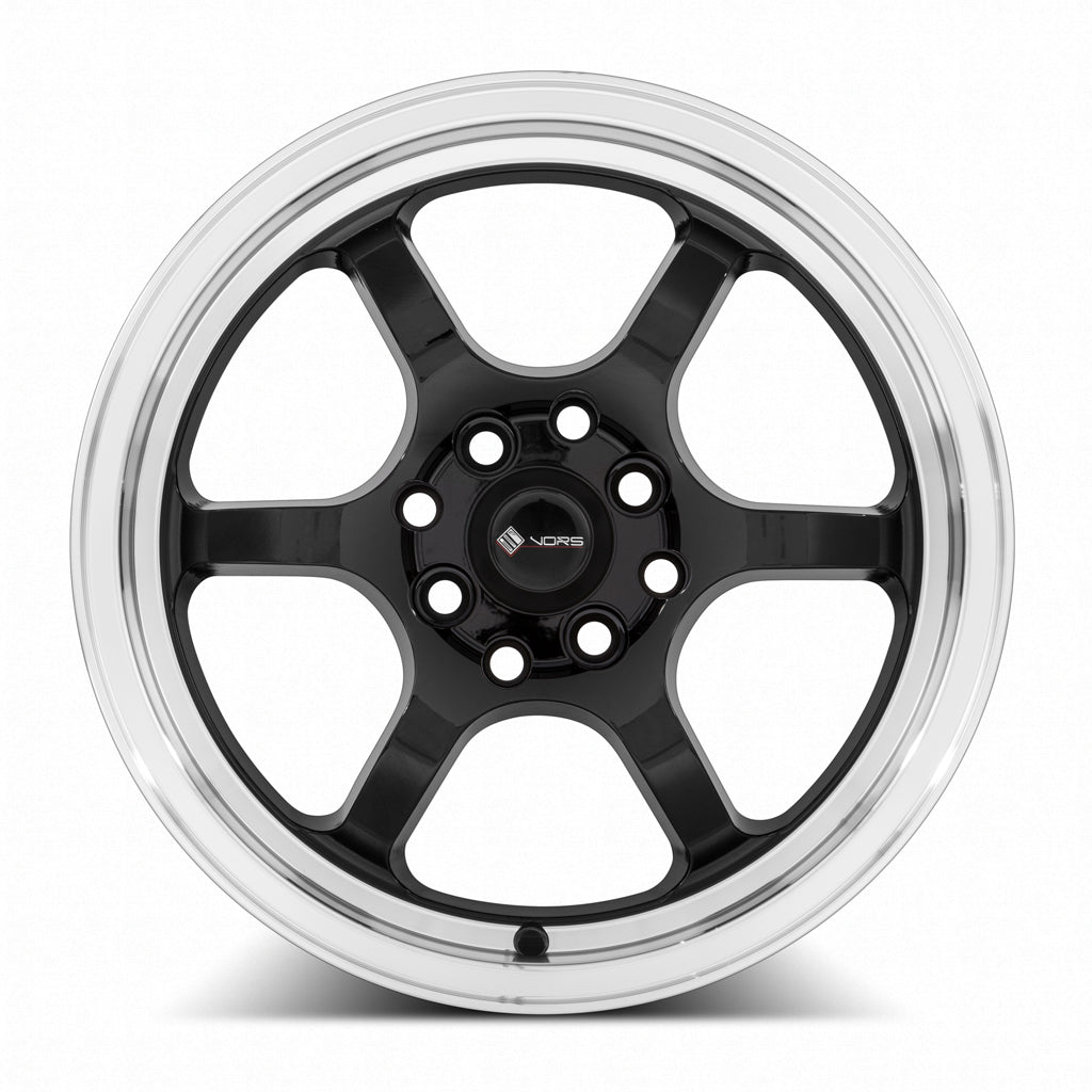 Vors LT61 15x7 35 4x100/4x114.3mm 73.1mm Gloss Black