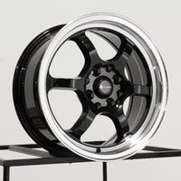 Vors LT61 16x7 35 4x100/4x114.3mm 73.1mm Gloss Black