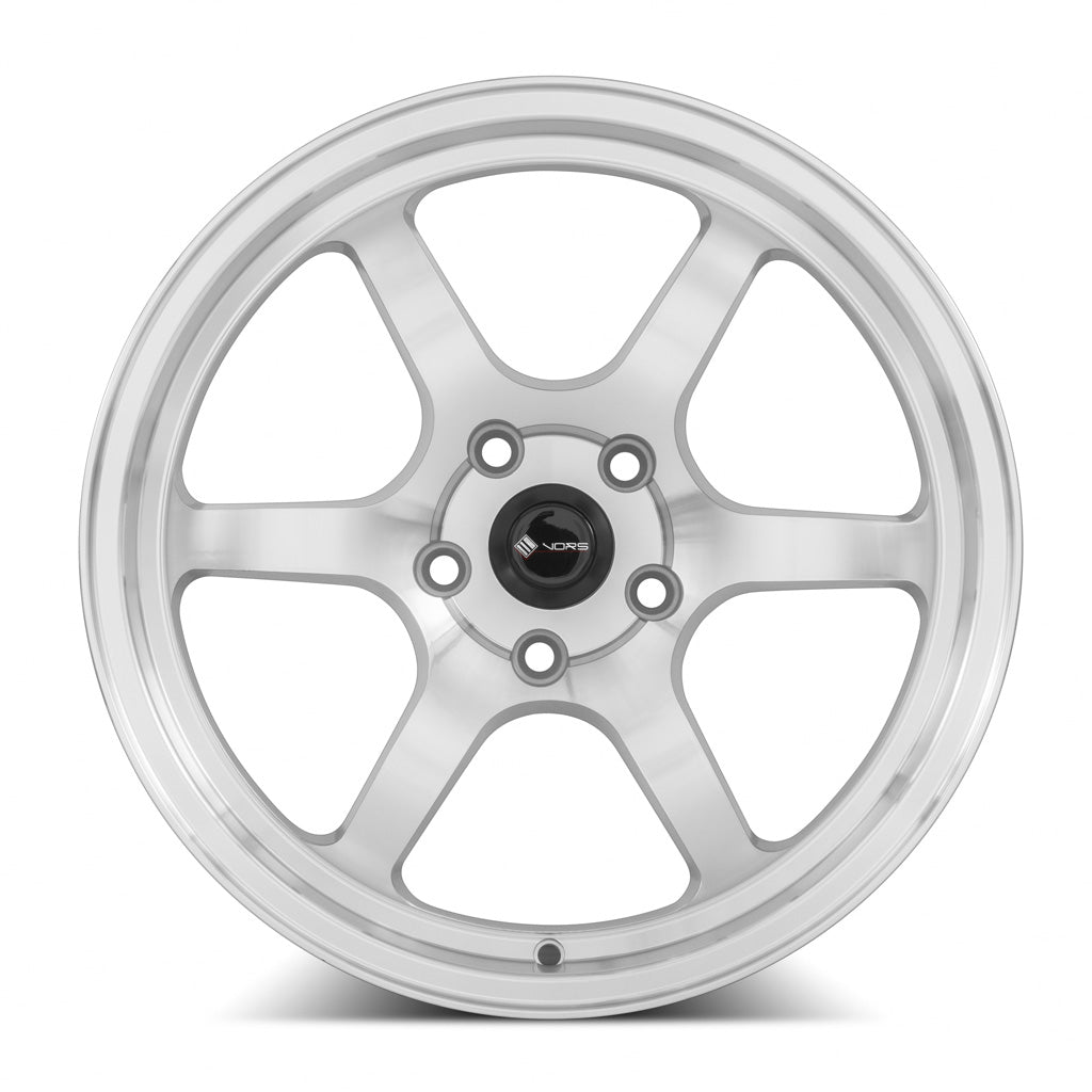 Vors LT61 17x7.5 35 5x114.3mm 73.1mm Silver Machined Face