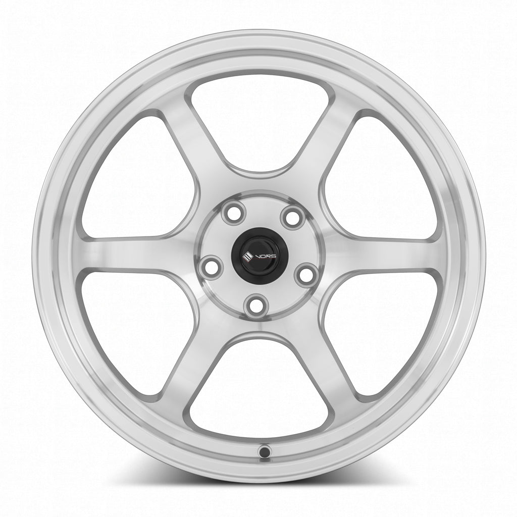 Vors LT61 18x8.5 35 5x114.3mm 73.1mm Silver Machined Face