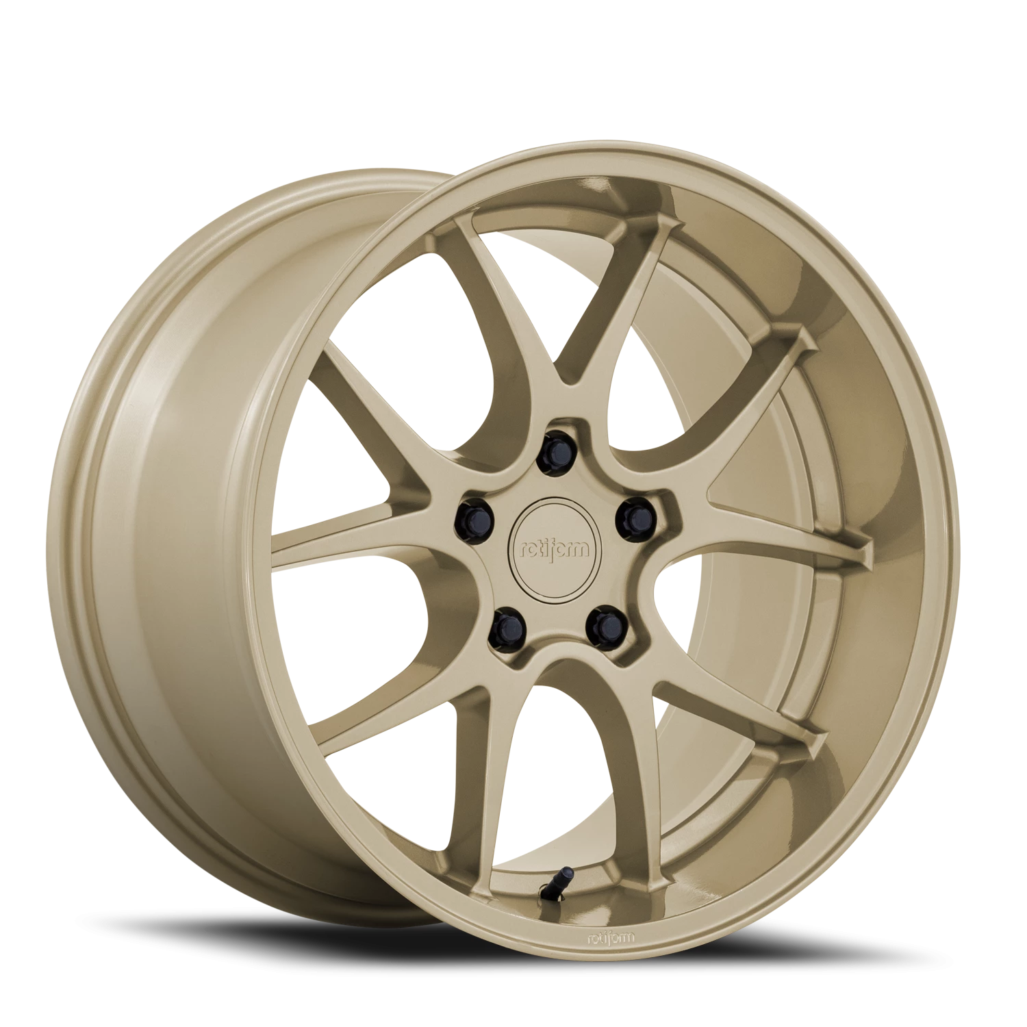Rotiform LTN-J 19x9.5" 5x112mm 66.56mm CB +30mm Gloss Gold
