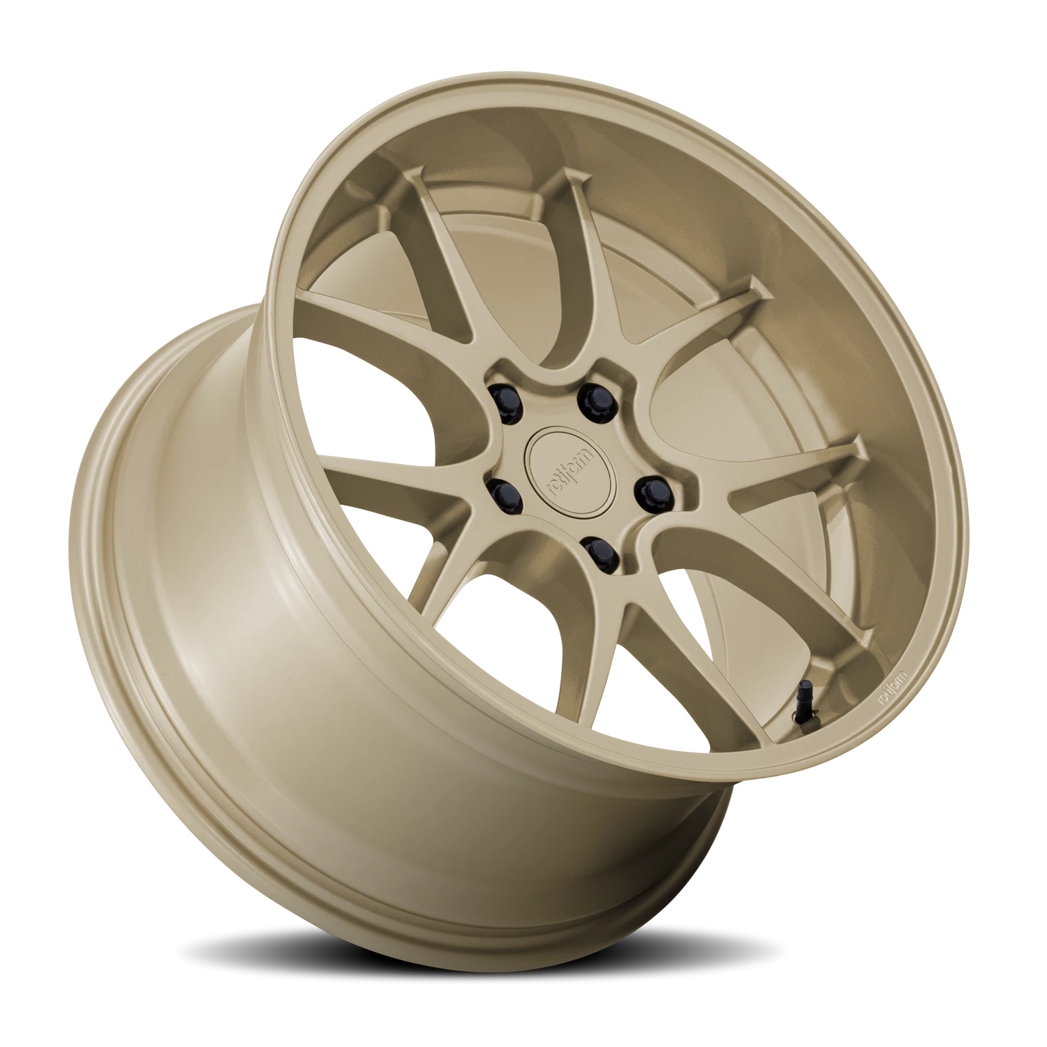 Rotiform LTN-J 19x9.5" 5x112mm 66.56mm CB +30mm Gloss Gold