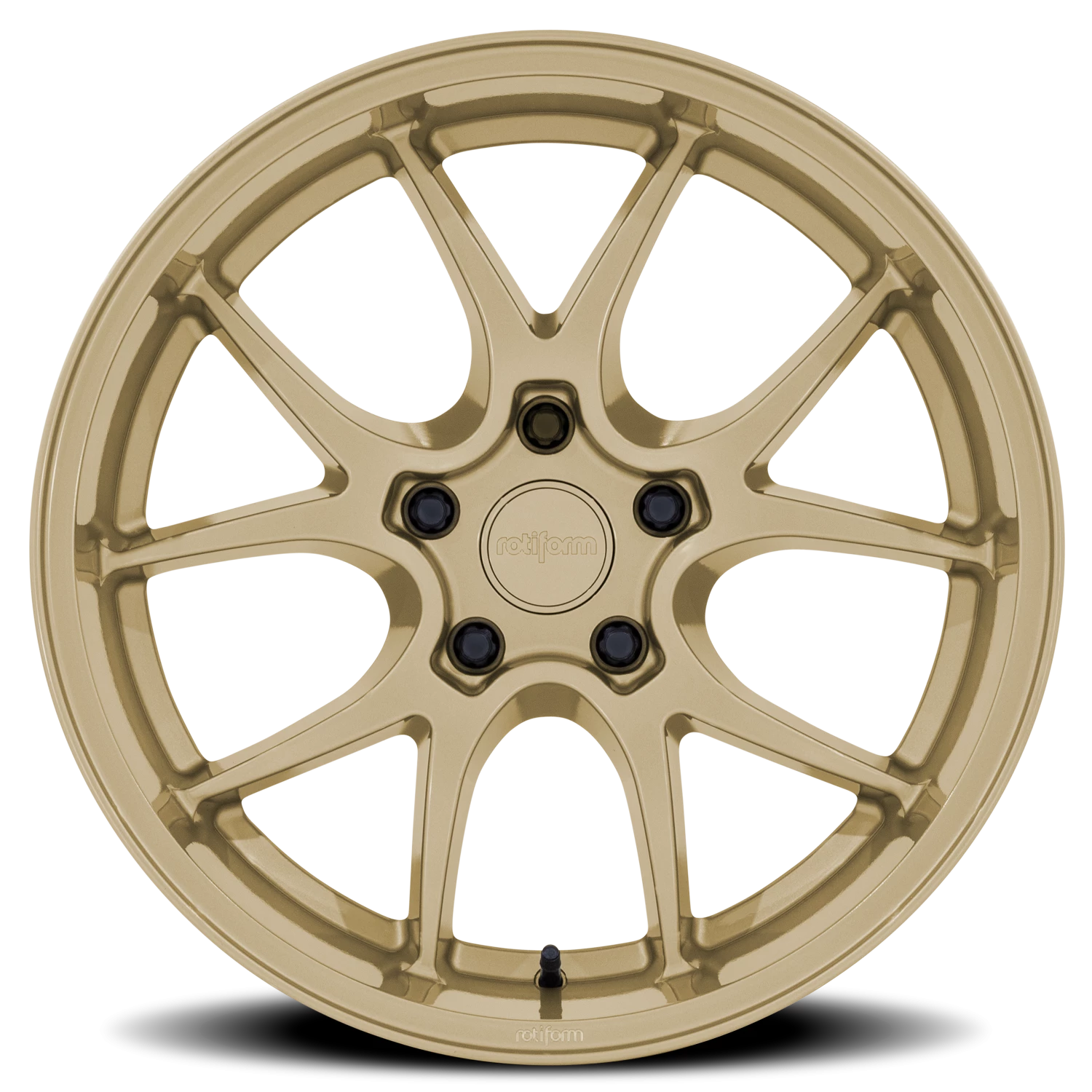 Rotiform LTN-J 19x9.5" 5x112mm 66.56mm CB +30mm Gloss Gold