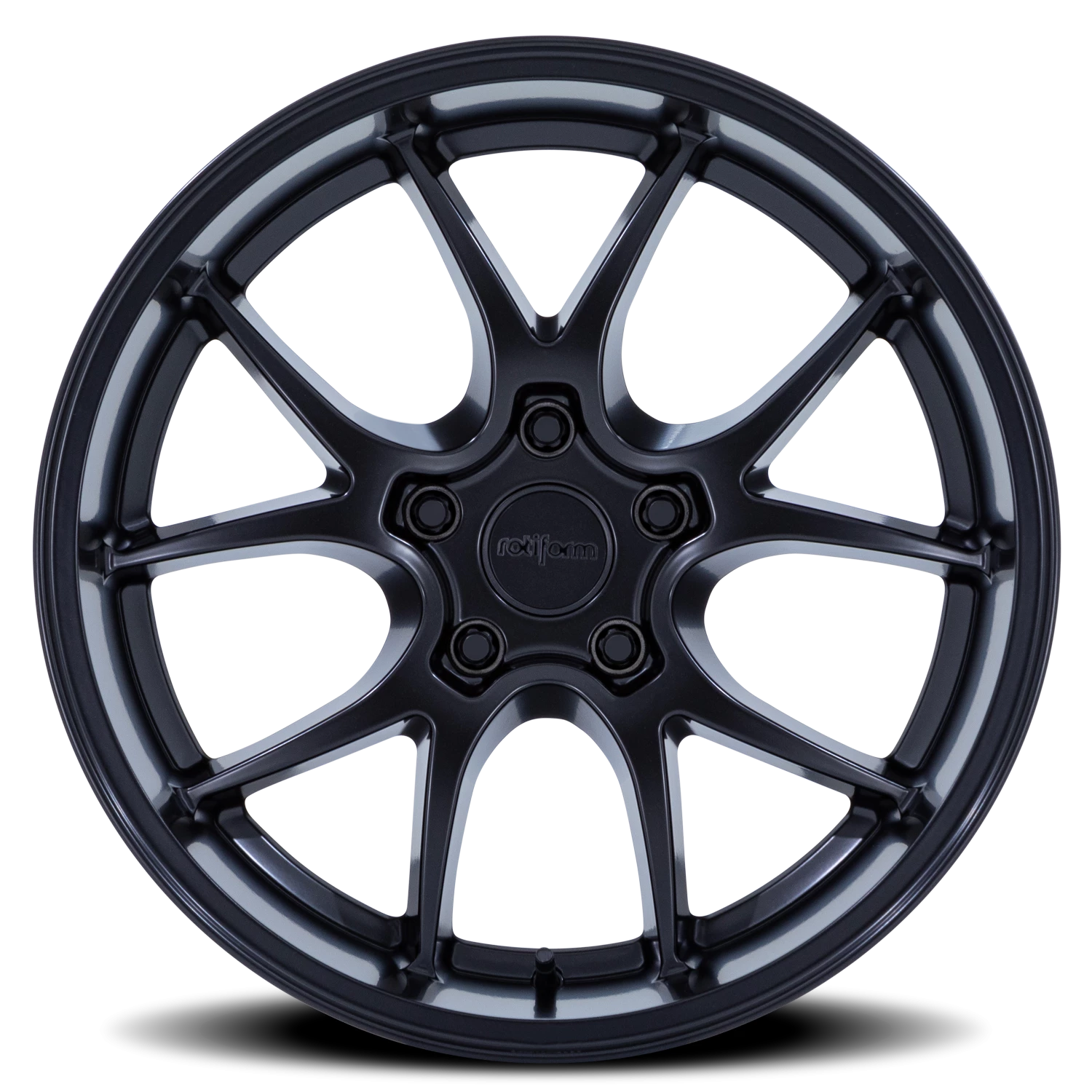 Rotiform LTN-J 19x10.5" 5x114.3mm 72.56mm CB +28mm Matte Black