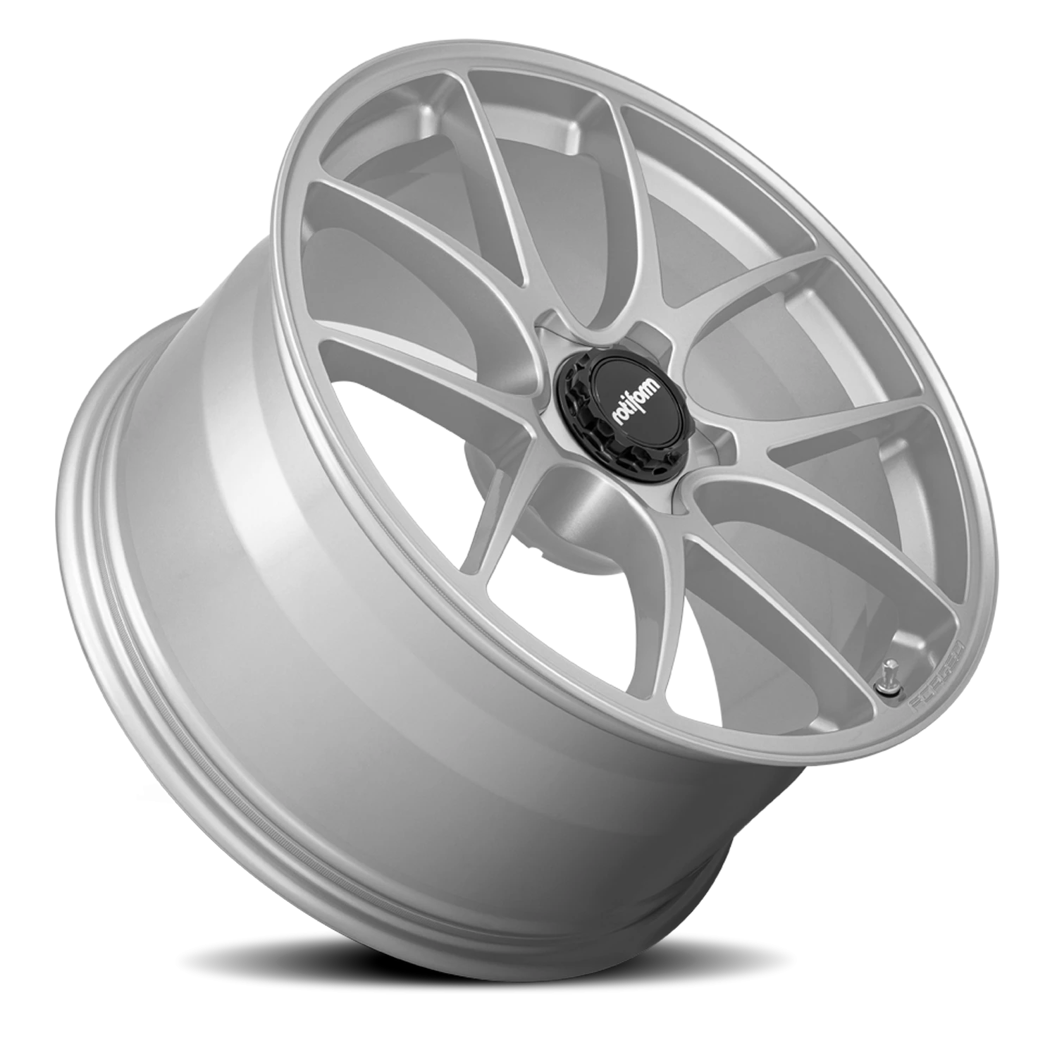 Rotiform LTN 19x8.5" 5x112mm 57.1mm CB +45mm Gloss Silver