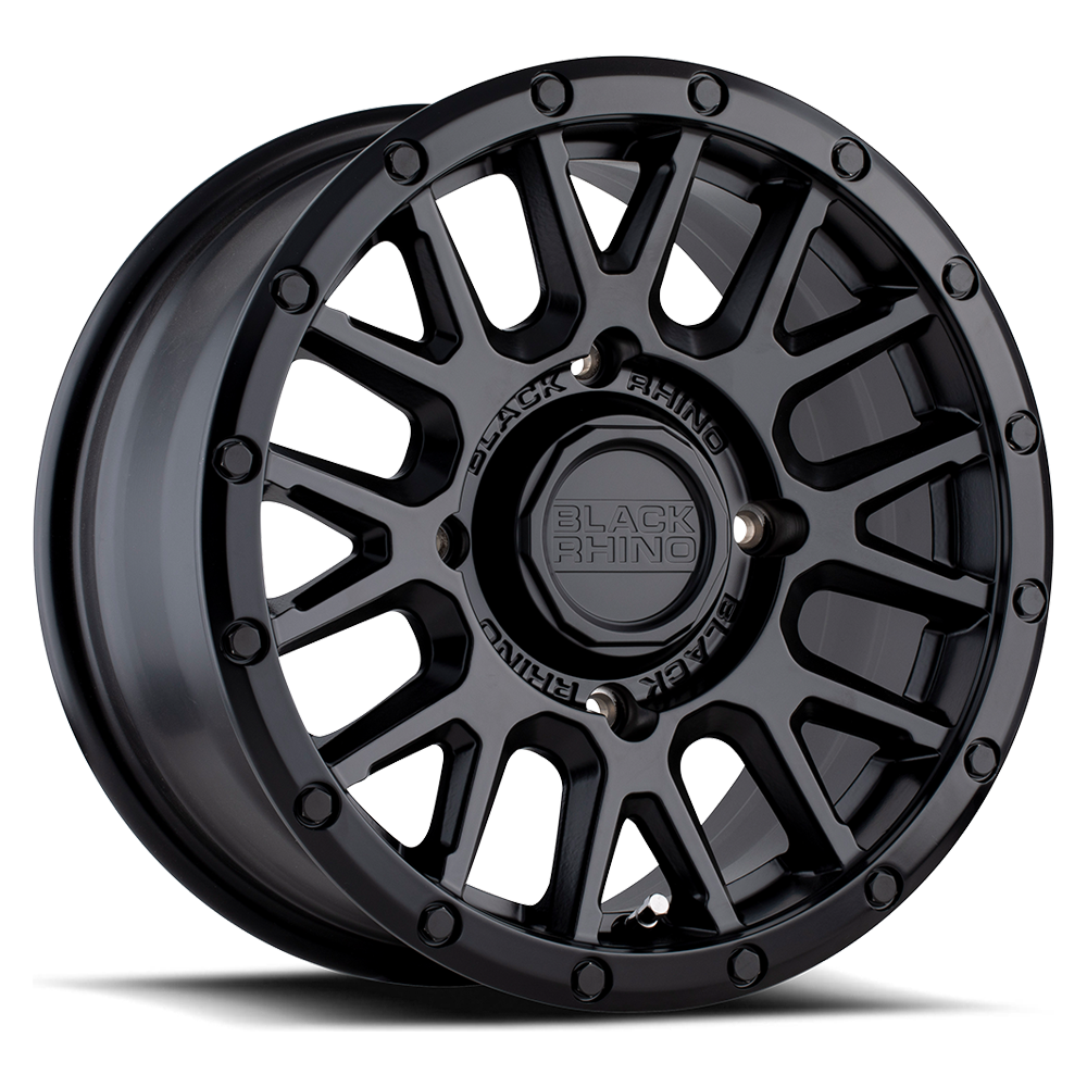Black Rhino La Paz UTV 15x7" 4x156mm 132mm CB +51mm Matte Black