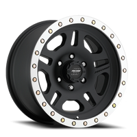 Pro Comp La Paz 16x8" 5x114.3mm 83.06mm CB 0mm Satin Black Machined