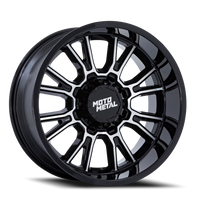 Moto Metal Legacy 22x9 +1 5x127mm 78.1mm Gloss Black Machined
