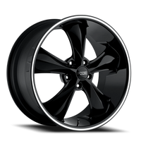 Foose Legend 18x8.5" 5x120mm 72.6mm CB +34mm Gloss Black