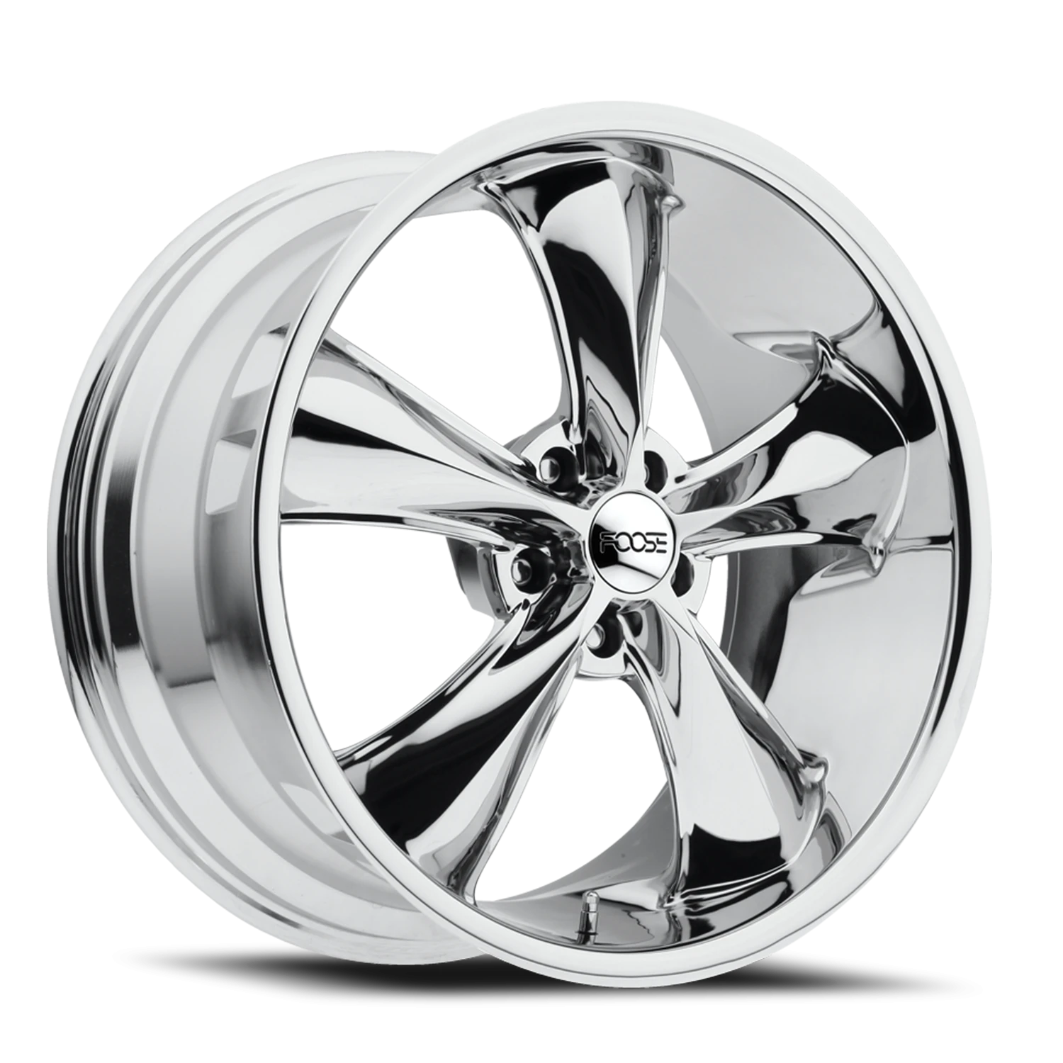 Foose Legend 18x9" 5x120mm 72.6mm CB +7mm Chrome