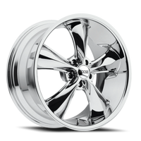 Foose Legend 18x9" 5x120mm 72.6mm CB +7mm Chrome