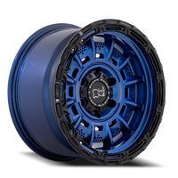 Black Rhino Legion 20x10" 5x127mm 71.5mm CB -18mm Cobalt Blue Black Lip