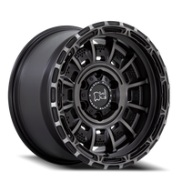 Black Rhino Legion 20x10" 6x135mm 87.1mm CB -18mm Matte Black Gray Tint