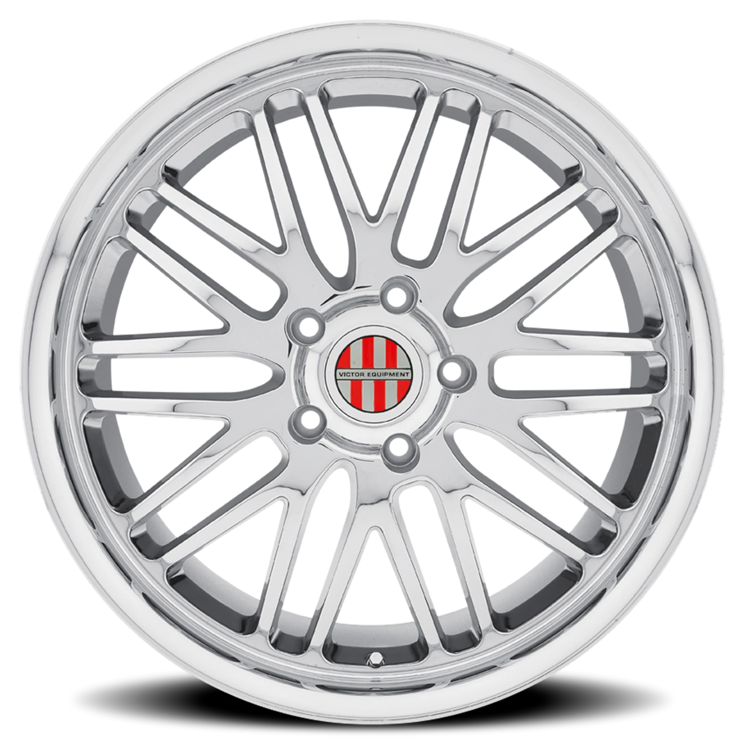 Victor Equipment Lemans 19x9.5" 5x130mm 71.6mm CB +49mm Chrome
