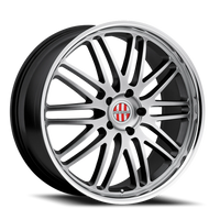 Victor Equipment Lemans 20x11" 5x130mm 71.6mm CB +36mm Hyper Silver Mirror Cut Lip