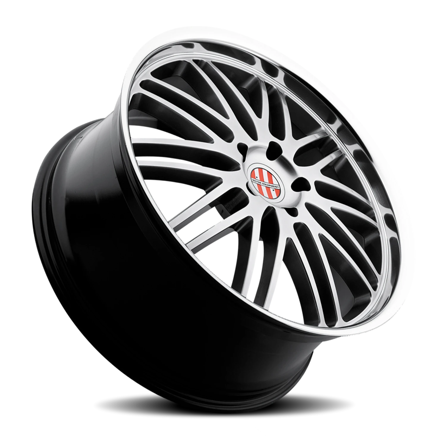 Victor Equipment Lemans 20x11" 5x130mm 71.6mm CB +36mm Hyper Silver Mirror Cut Lip