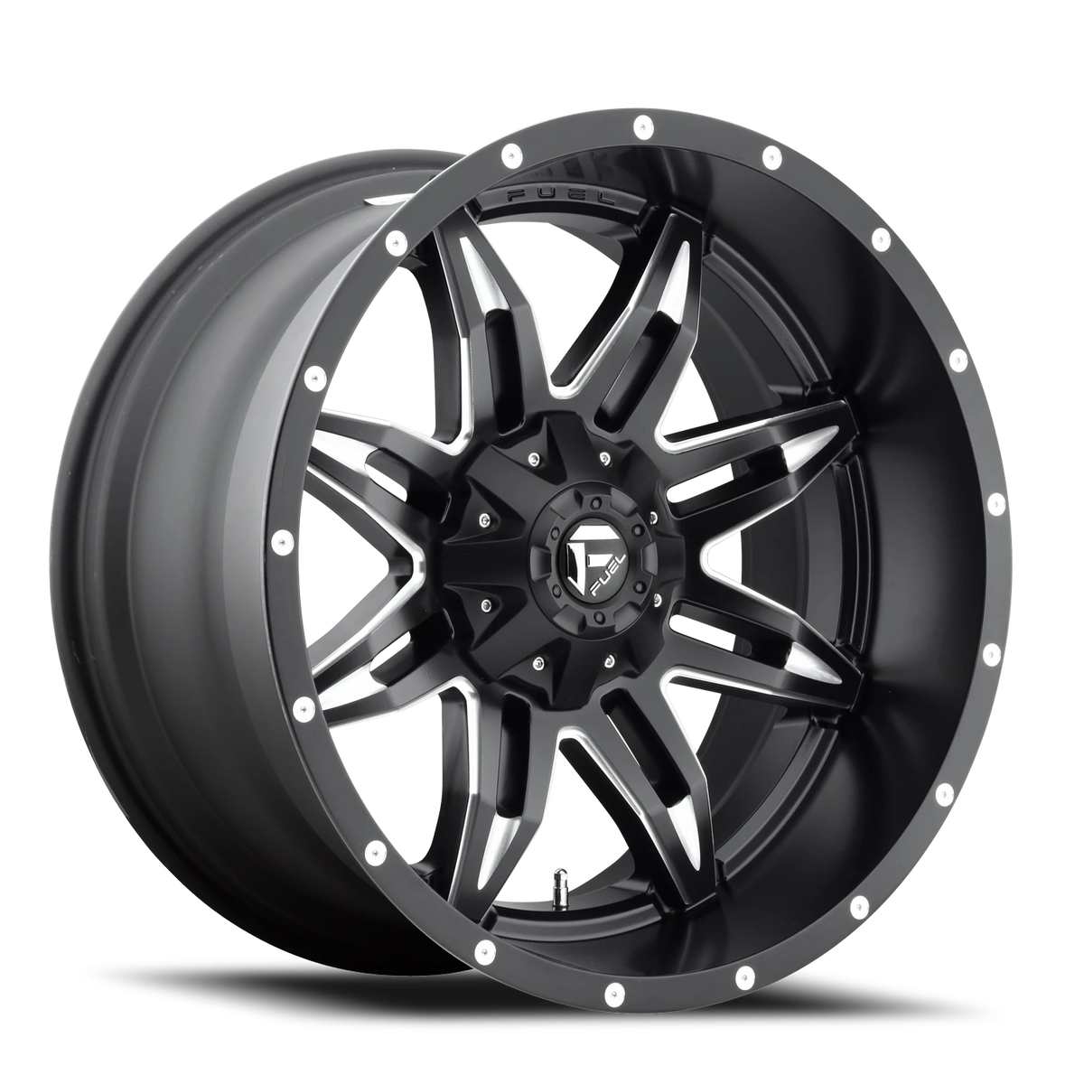 Fuel Lethal 20x10 -12 5x114.3mm 78.1mm Matte Black Milled