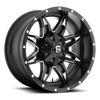 Fuel Lethal 17x9" 6x135mm 106.4mm CB -12mm Matte Black Milled
