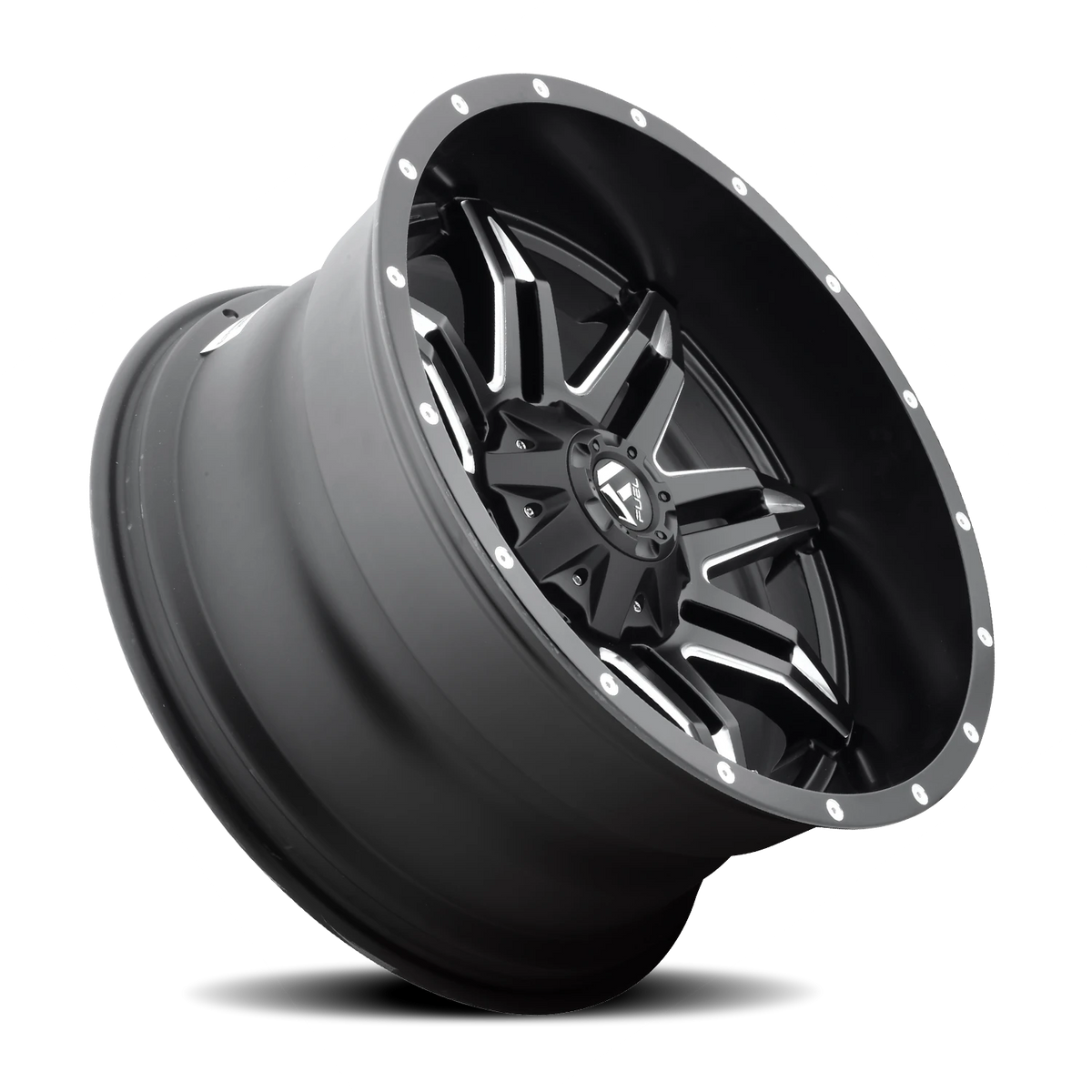 Fuel Lethal 20x10 -24 8x165.1mm 125.2mm Matte Black Milled