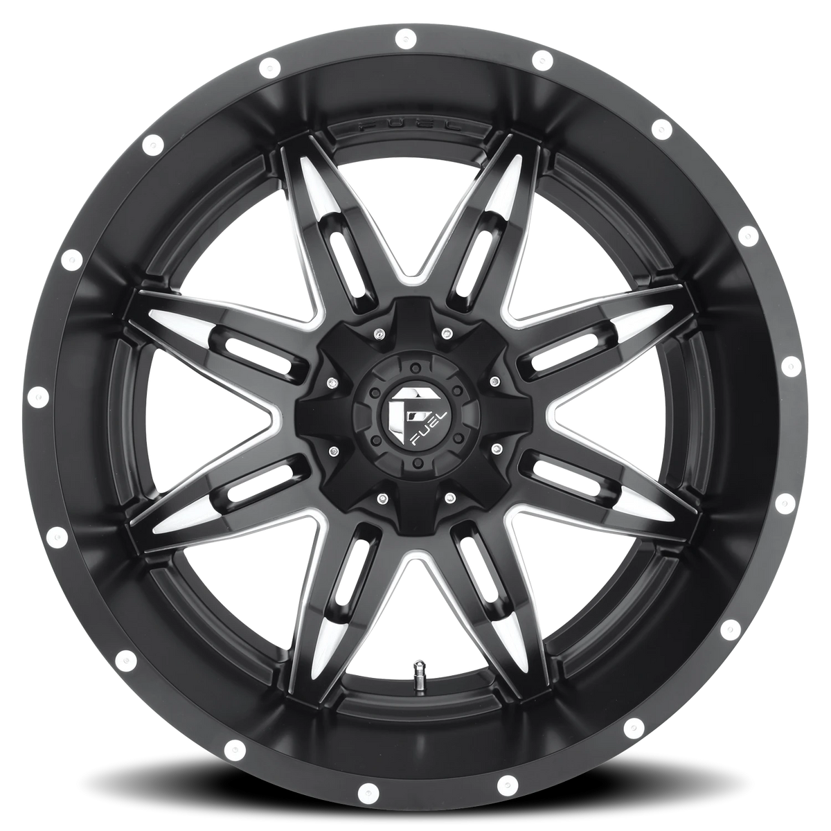 Fuel Lethal 20x10 -24 8x165.1mm 125.2mm Matte Black Milled