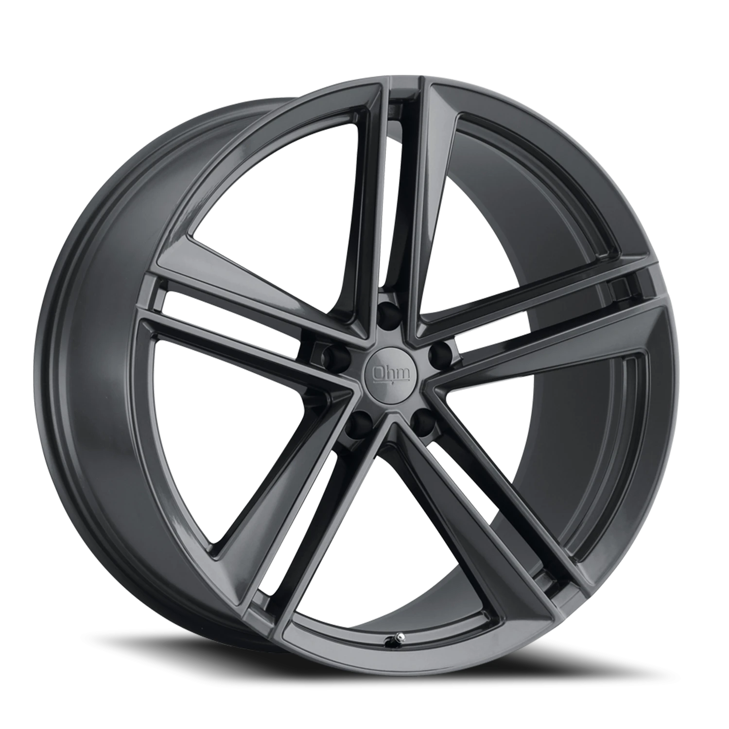Ohm Lightning 20x10" 5x120mm 64.1mm CB +30mm Gloss Gunmetal