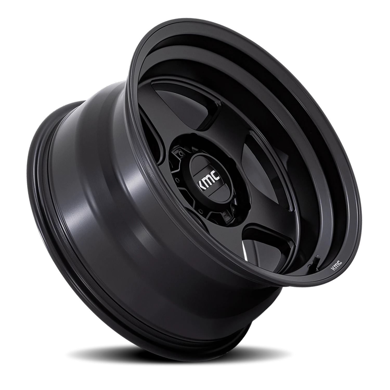 KMC Lobo 17x8.5" 6x120mm 66.9mm CB +18mm Matte Black