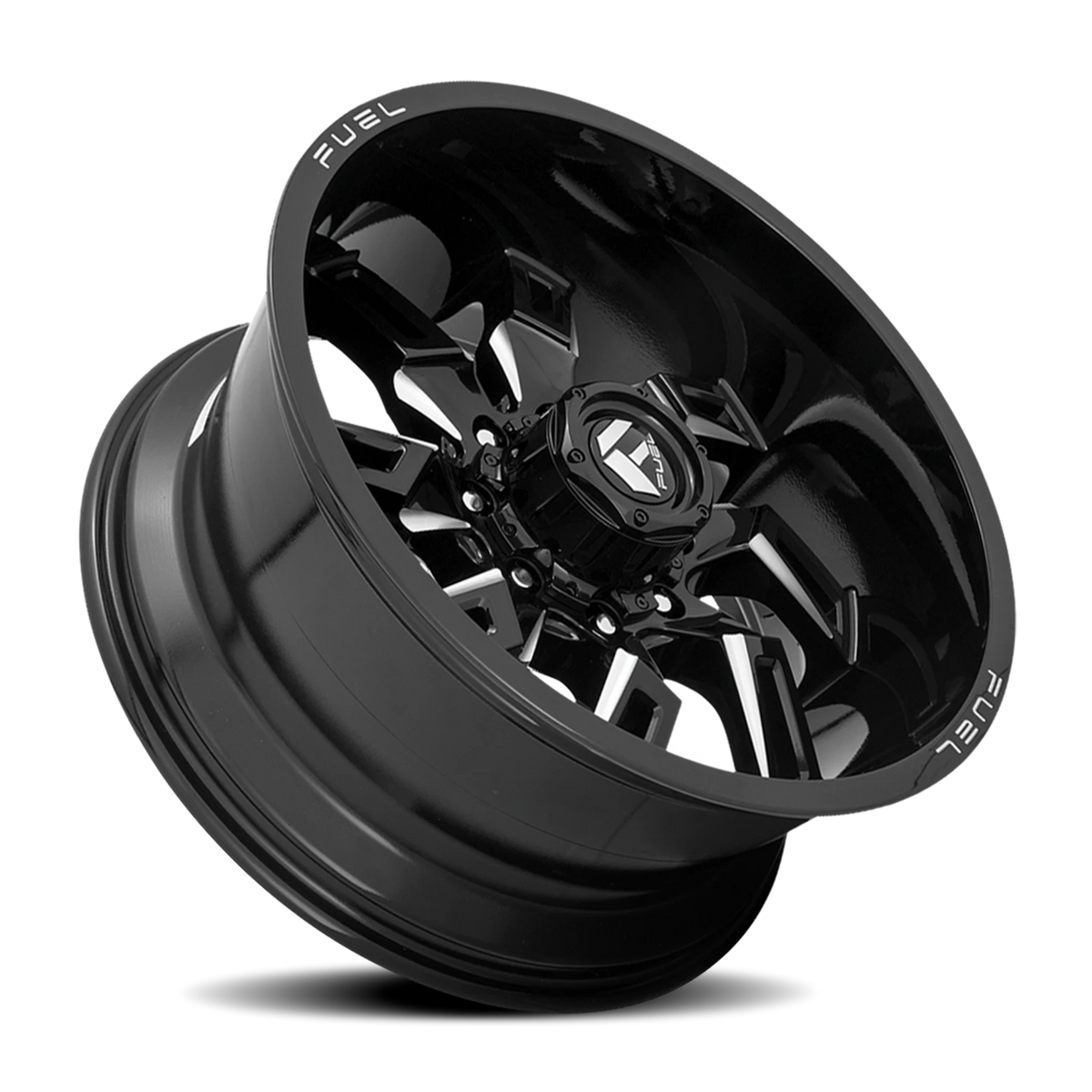Fuel Lockdown 22x10 -18 5x127mm 71.5mm Gloss Black Milled