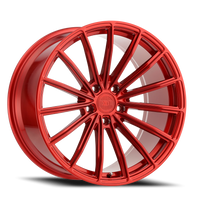 XO Luxury London 22x10.5" 5x112mm 66.6mm CB +20mm Candy Red
