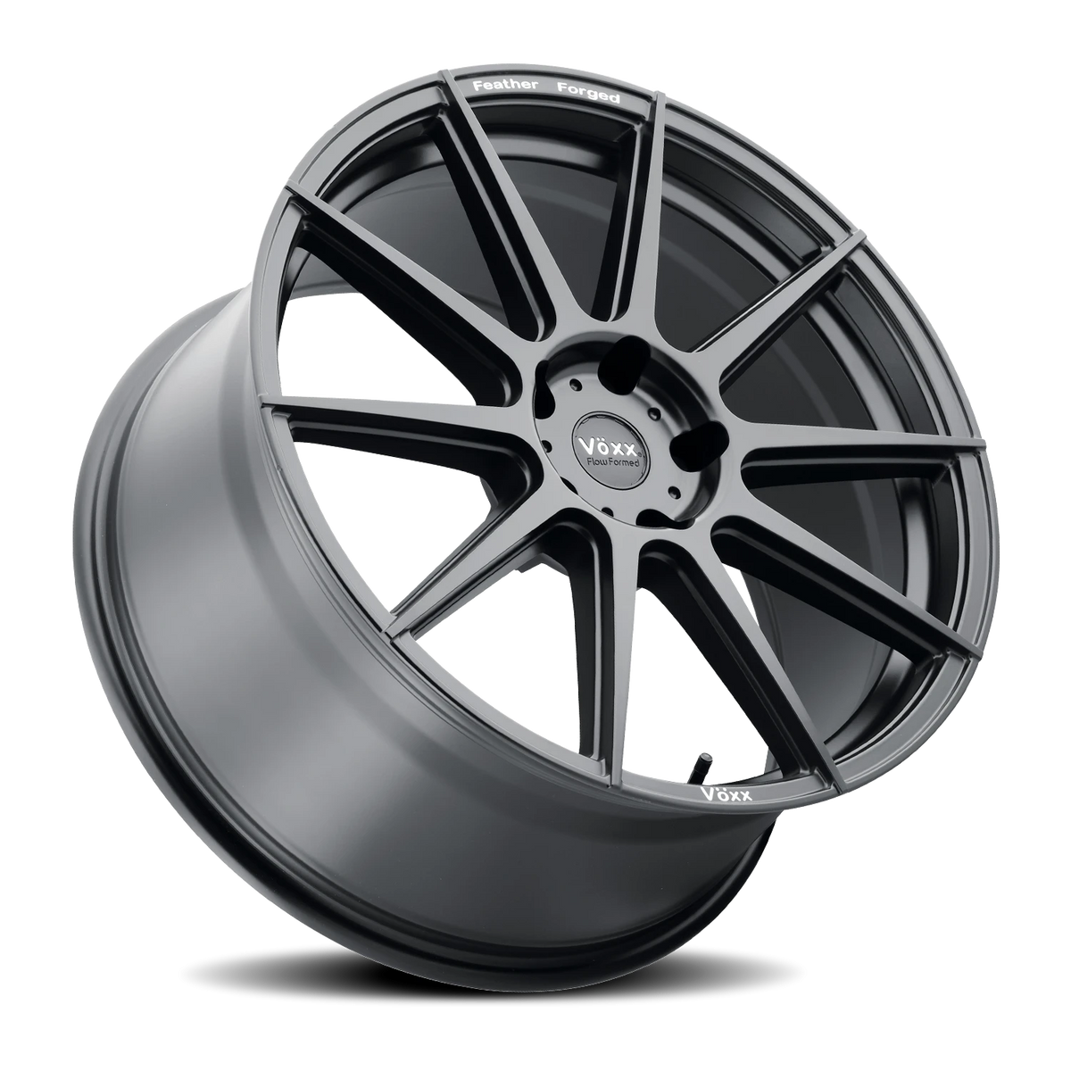 Voxx Wheel Lucca 18x8.5 +35 5x114.3mm 73.1mm Matte Black