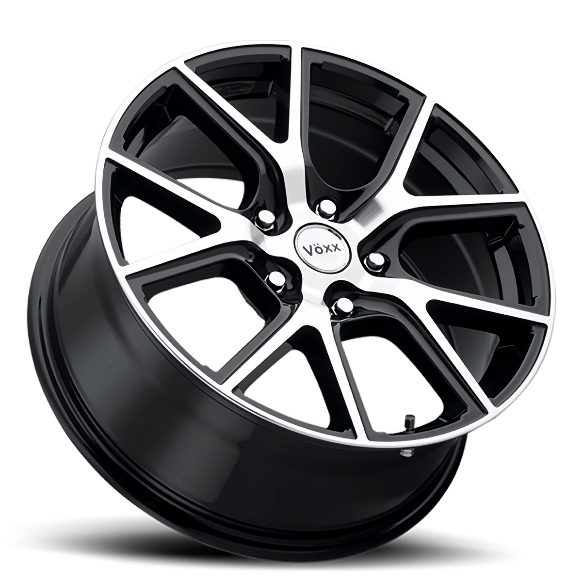 Voxx Wheel Lumi 20x9 +34 5x114.3mm 73.1mm Gloss Black Machined Face